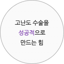 고난도 수술을 성공적으로 만드는 힘