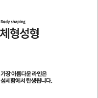 체형성형