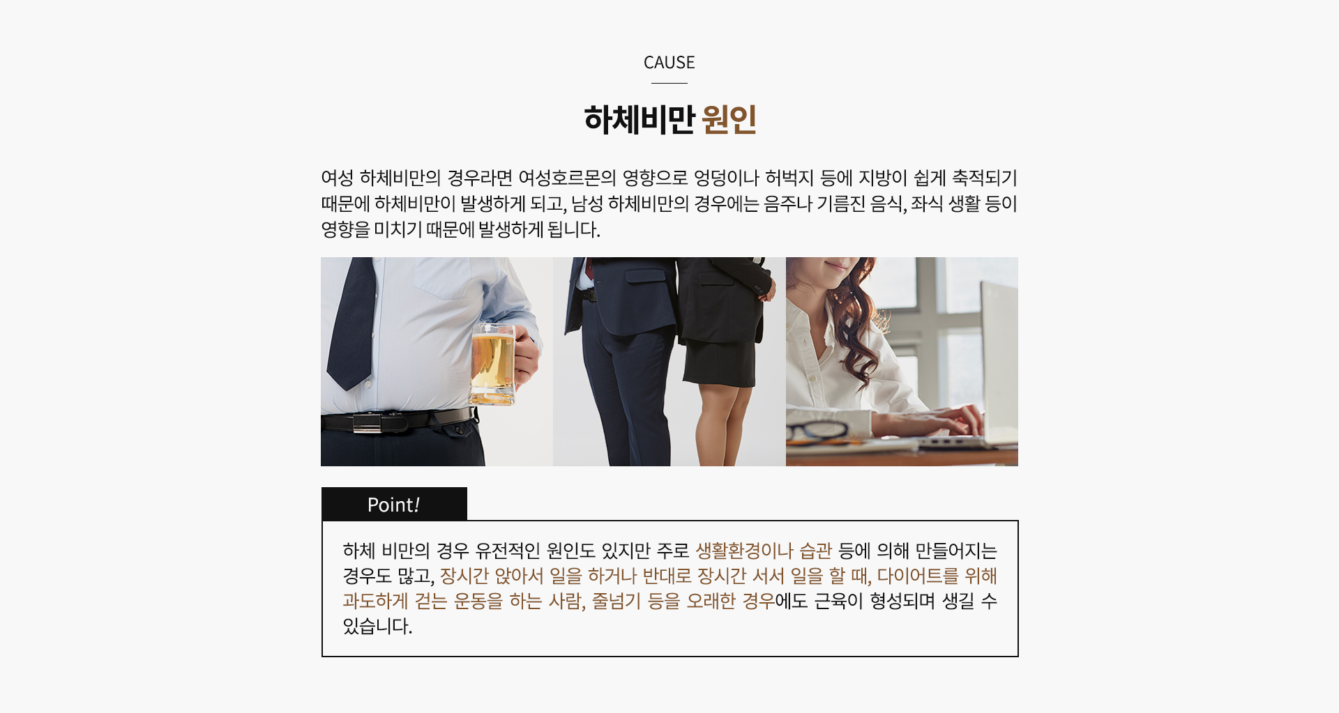 하체비만 내용