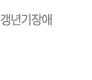 갱년기장애